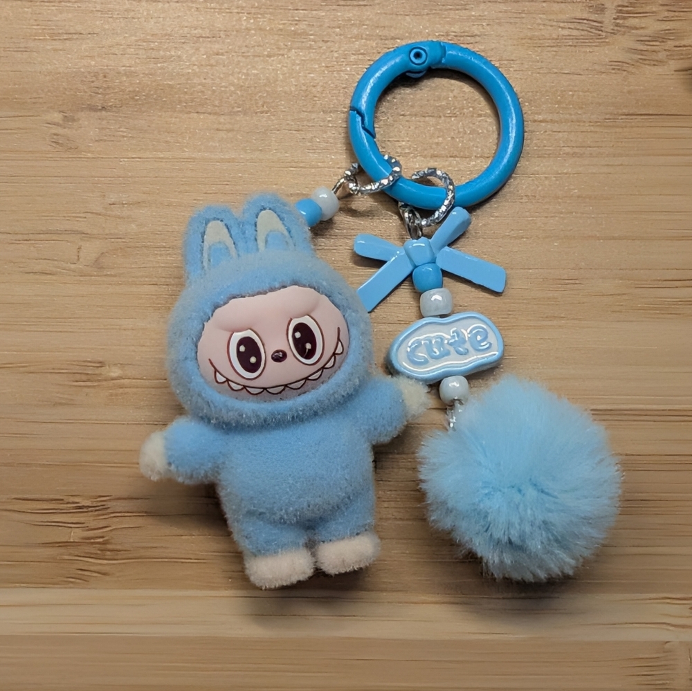 Labubu Keychain With Pom-pom